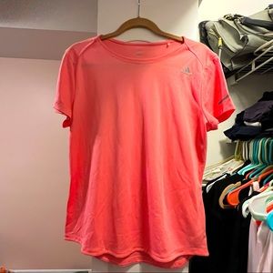 Peach Adidas Running Shirt